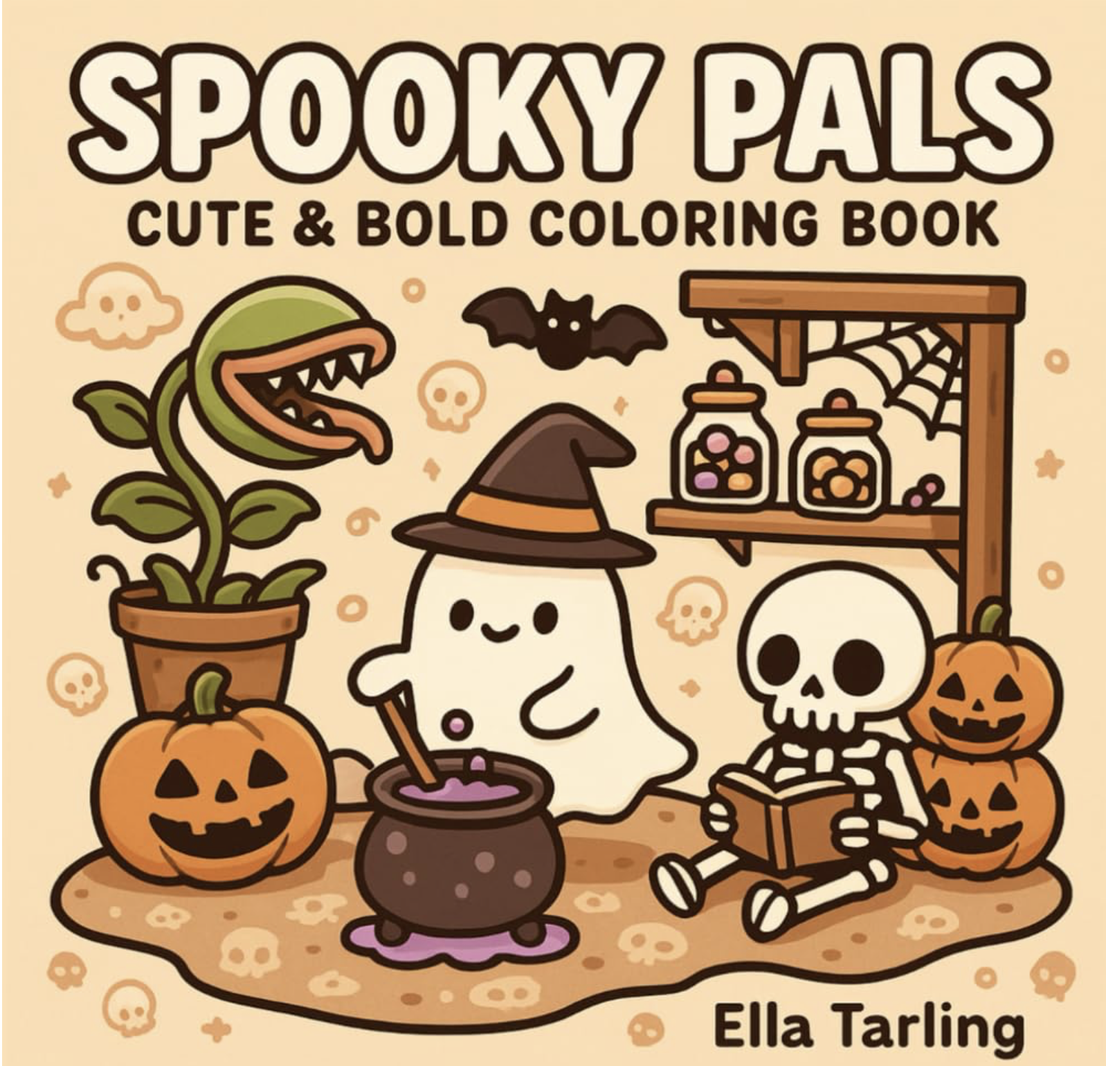 Spooky Pals Coloring Book